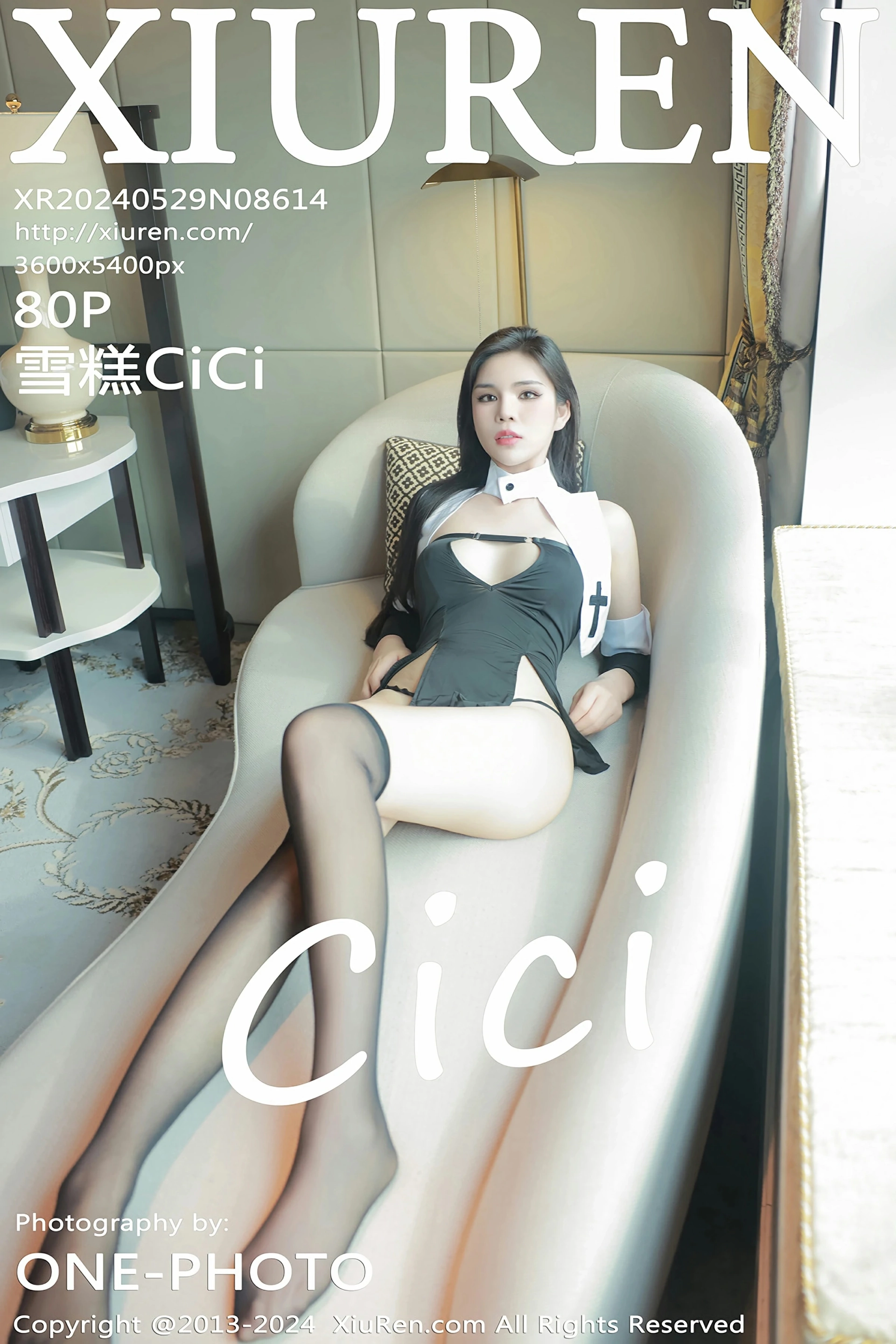 [XiuRen秀人网] 2024.05.29 No.8614 雪糕CiCi 美腿修长 修女服饰 性感写真