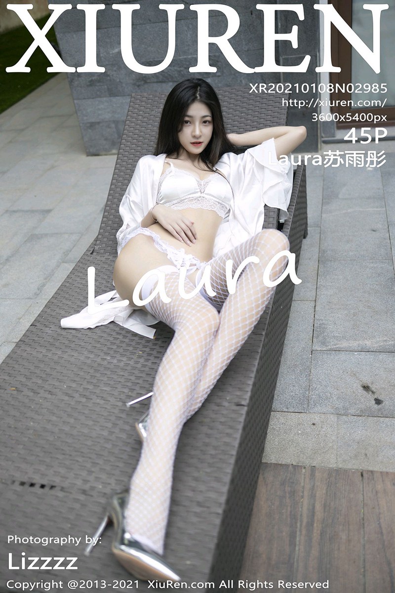 [XiuRen秀人网] 2021.01.08 No.2985 Laura苏雨彤 室外泳池白色情趣内衣主题