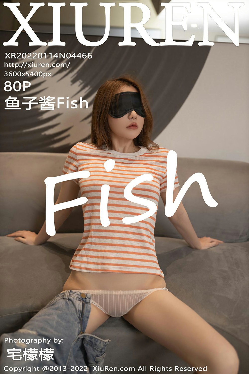 [XiuRen秀人网] 2022.01.14 No.4466 鱼子酱Fish 捆绑主题情节拍摄  性感写真