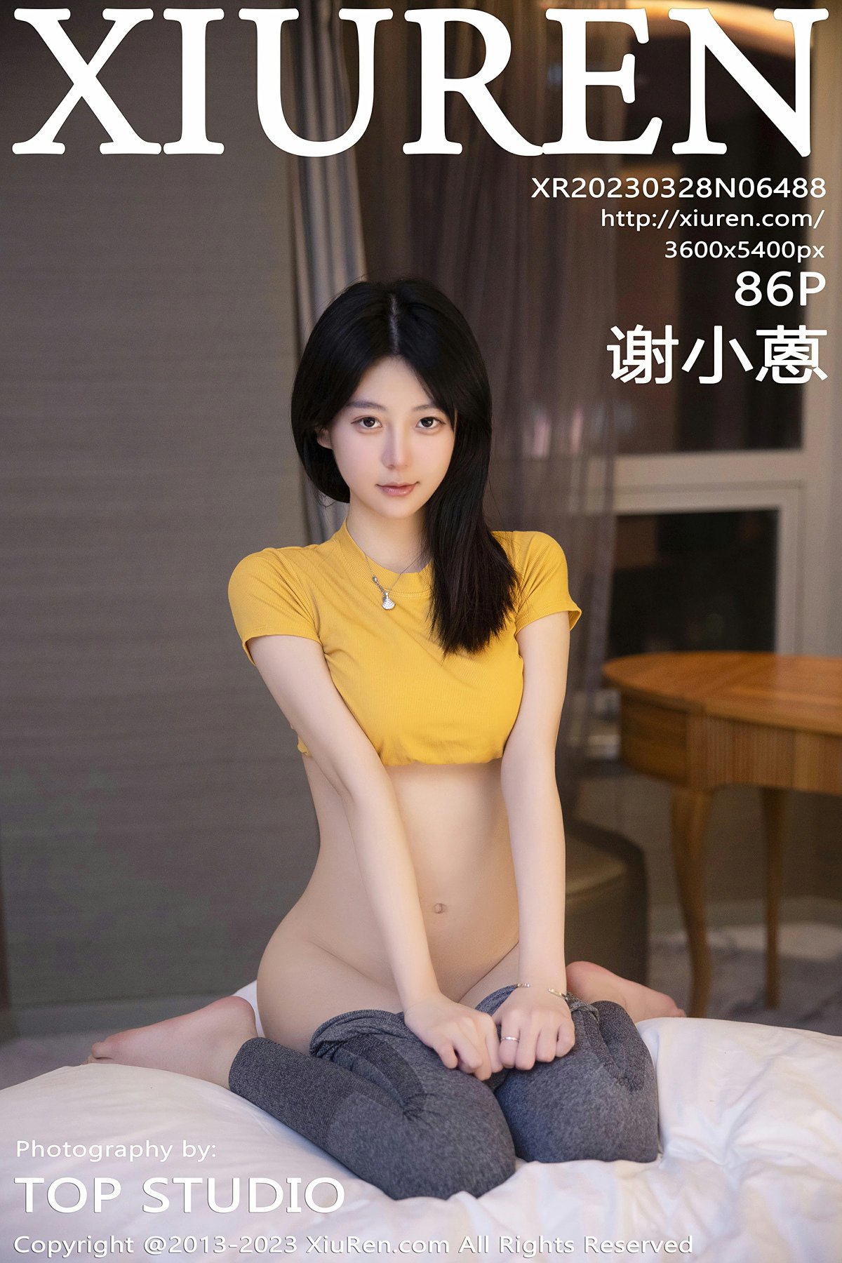 [XiuRen秀人网] 2023.03.28 No.6488 谢小蒽 瑜伽运动主题拍摄 性感写真 [86+1P]