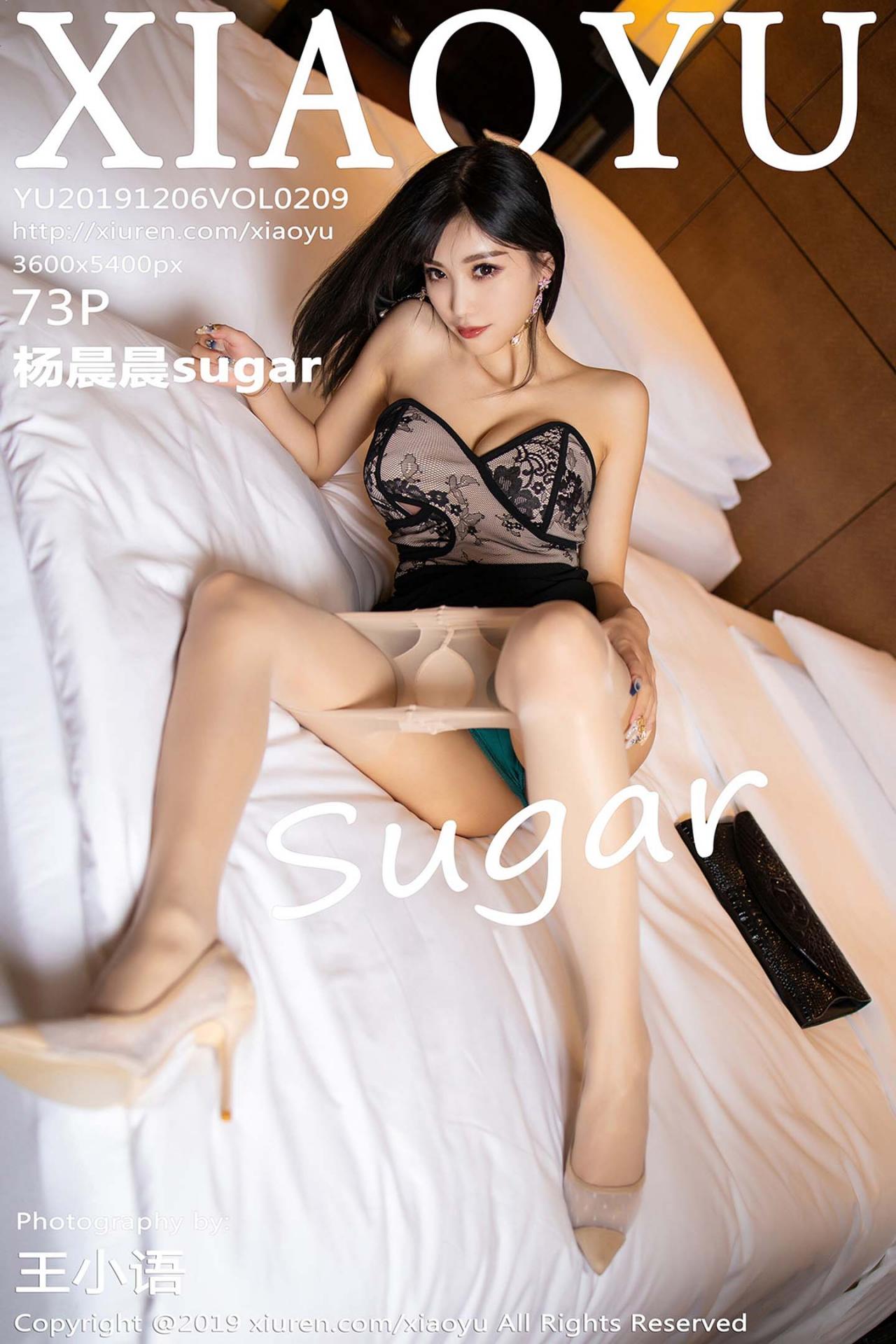 [XIAOYU语画界] 2019.12.06 VOL.209 杨晨晨sugar 典雅的束胸装与朦胧丝袜