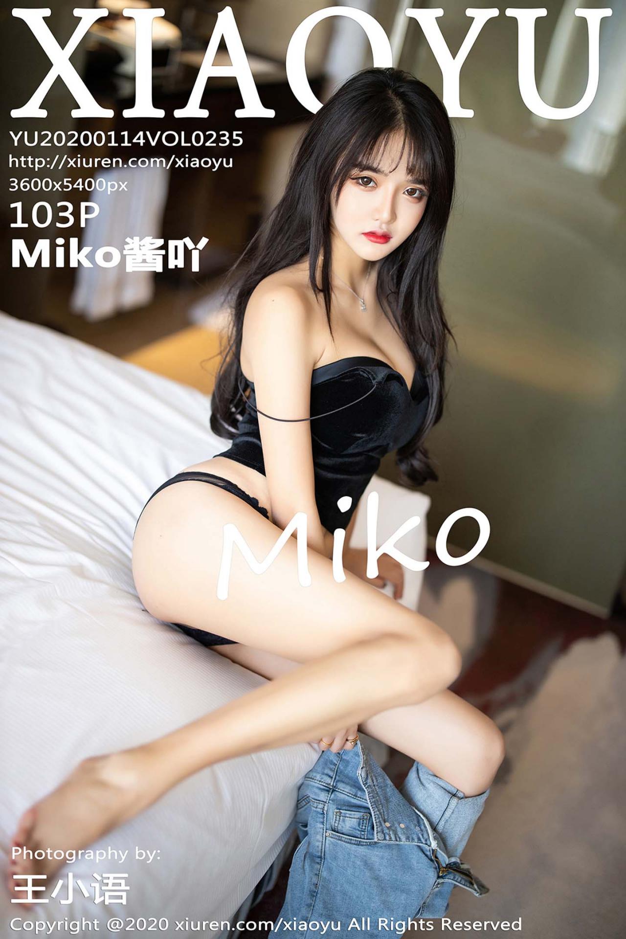 [XIAOYU语画界] 2020.01.14 VOL.235 Miko酱吖 性感牛仔裤与内衣主题魅惑