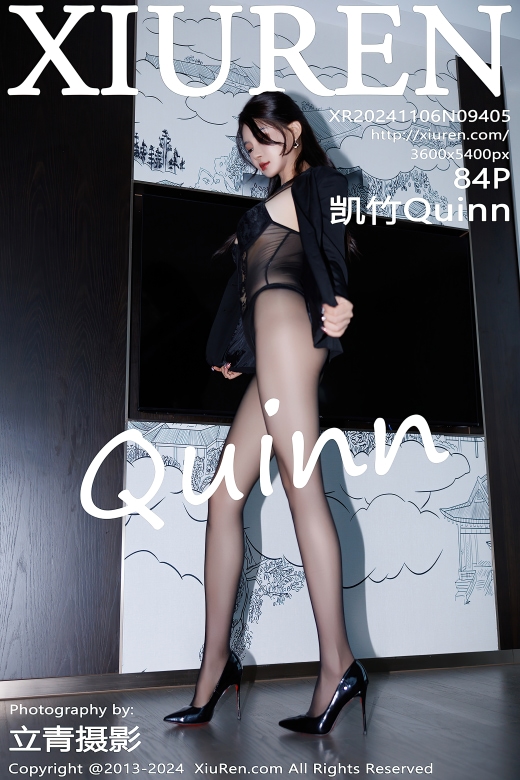 [XiuRen秀人网] 2024.11.06 No.9405 凯竹Quinn 黑丝美腿